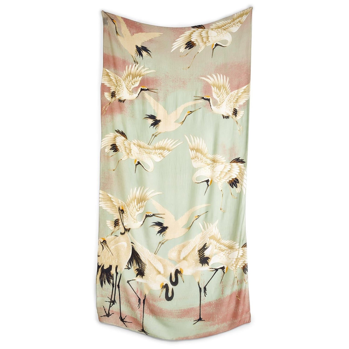 Aqua Heron Scarf