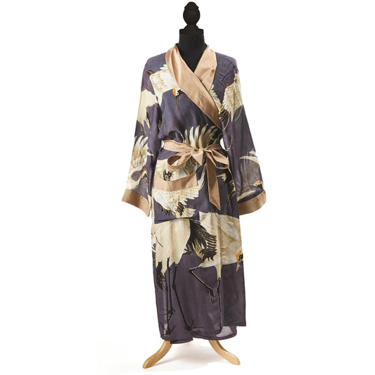 Heron Charcoal Gown Robe