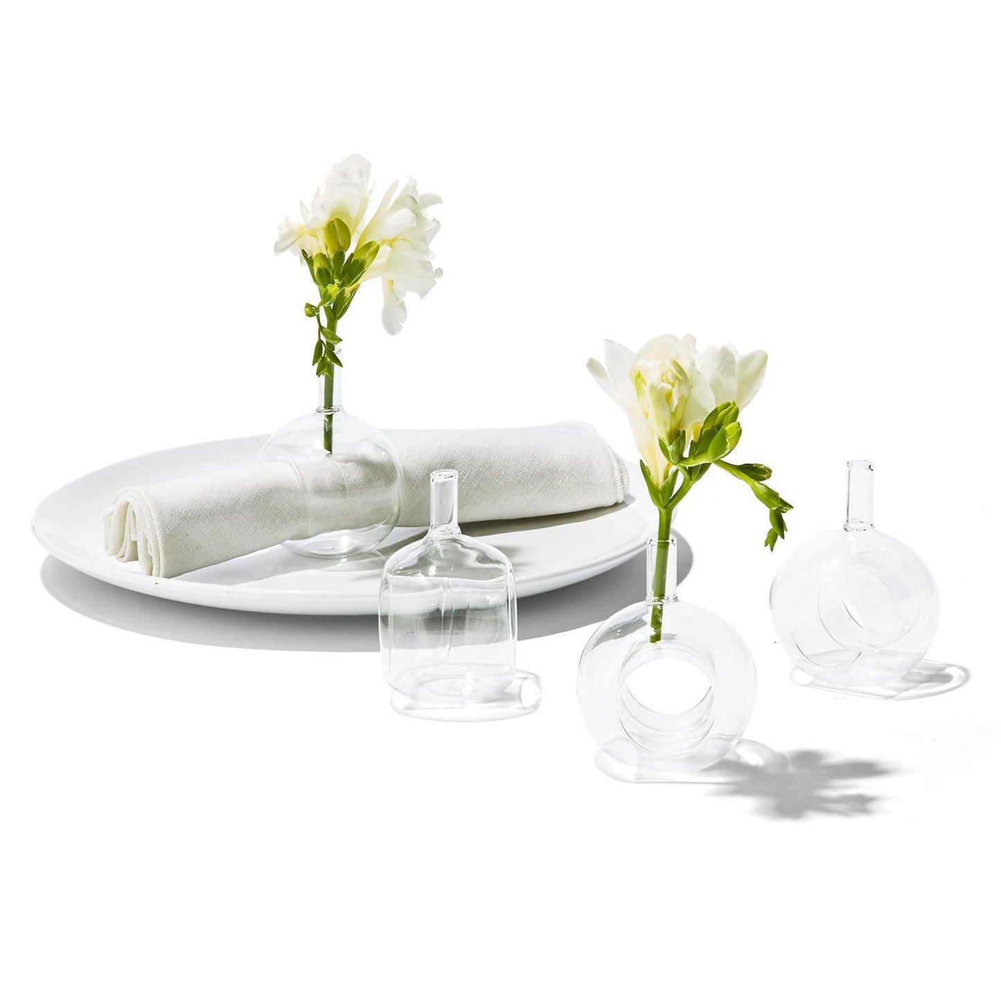 Sitting Pretty Bud Vase/Napkin Ring Set of 4