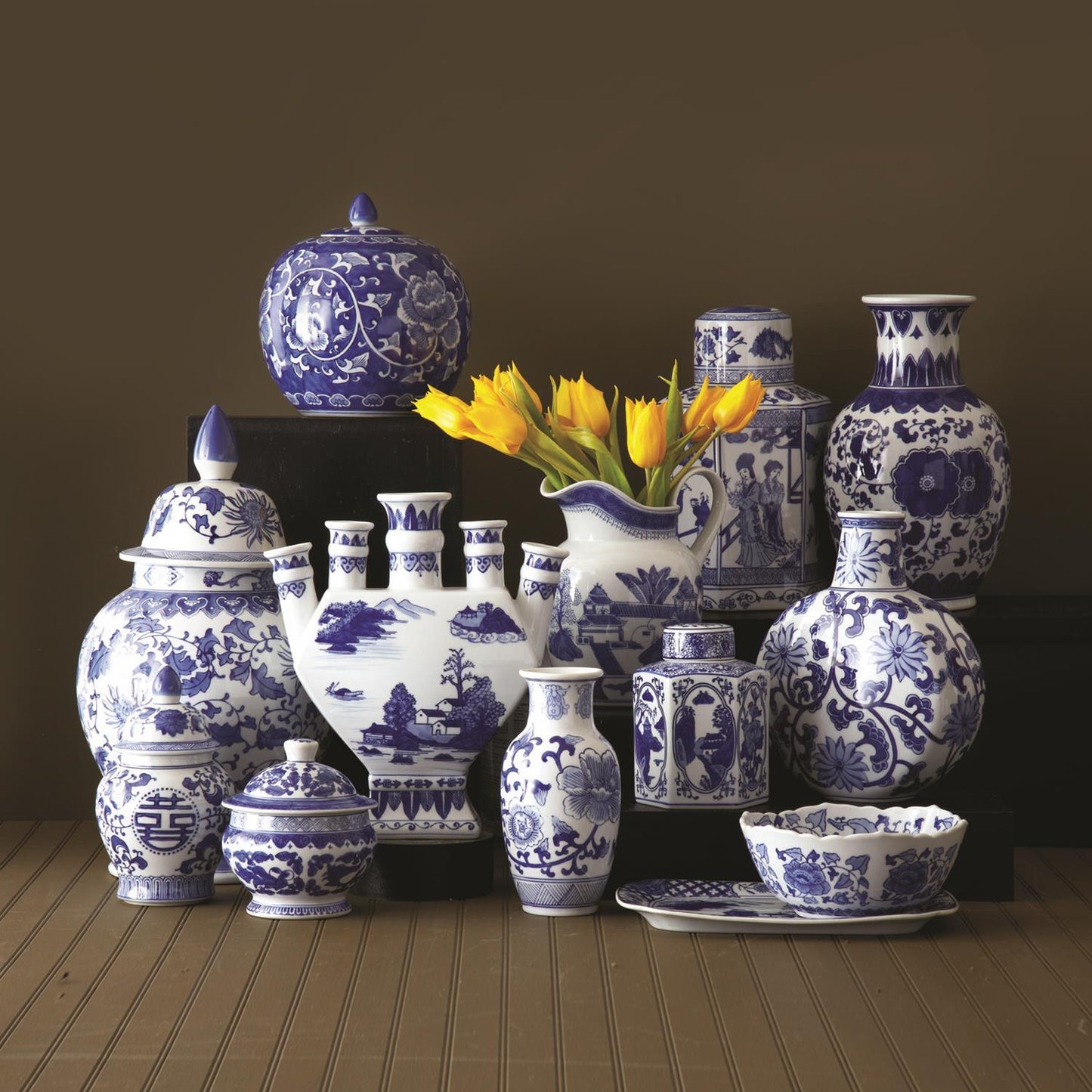 Canton Ceramic Collection Set of 22