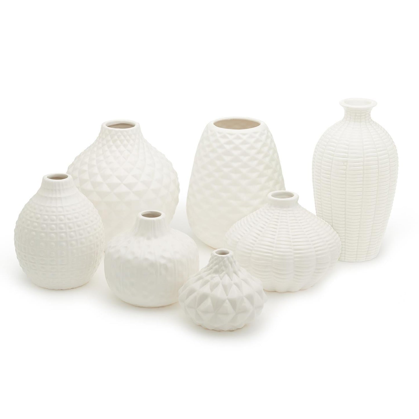 Artisan Carvings Vase Set of 7