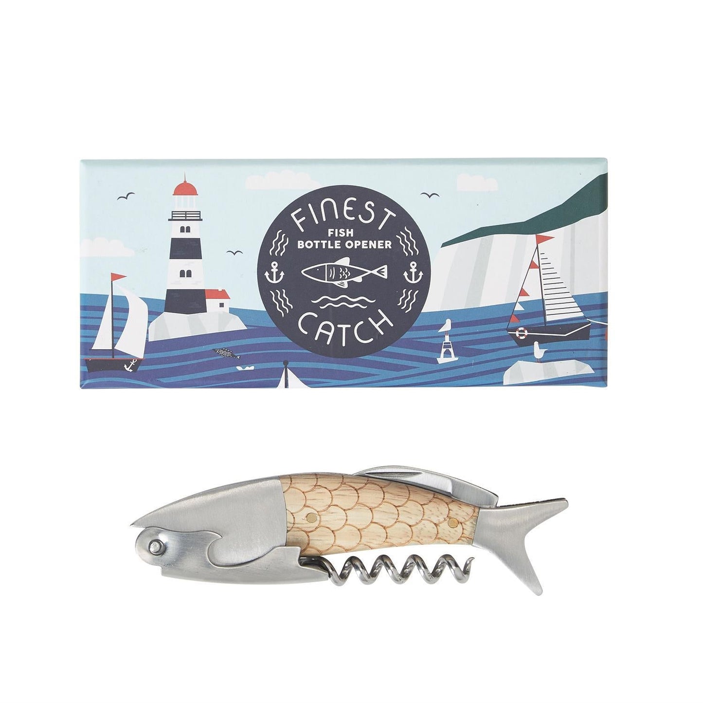 Fish 3 in 1 Bottle Tool Opener