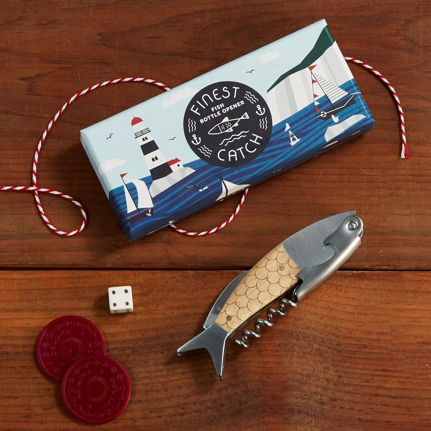 Fish 3 in 1 Bottle Tool Opener