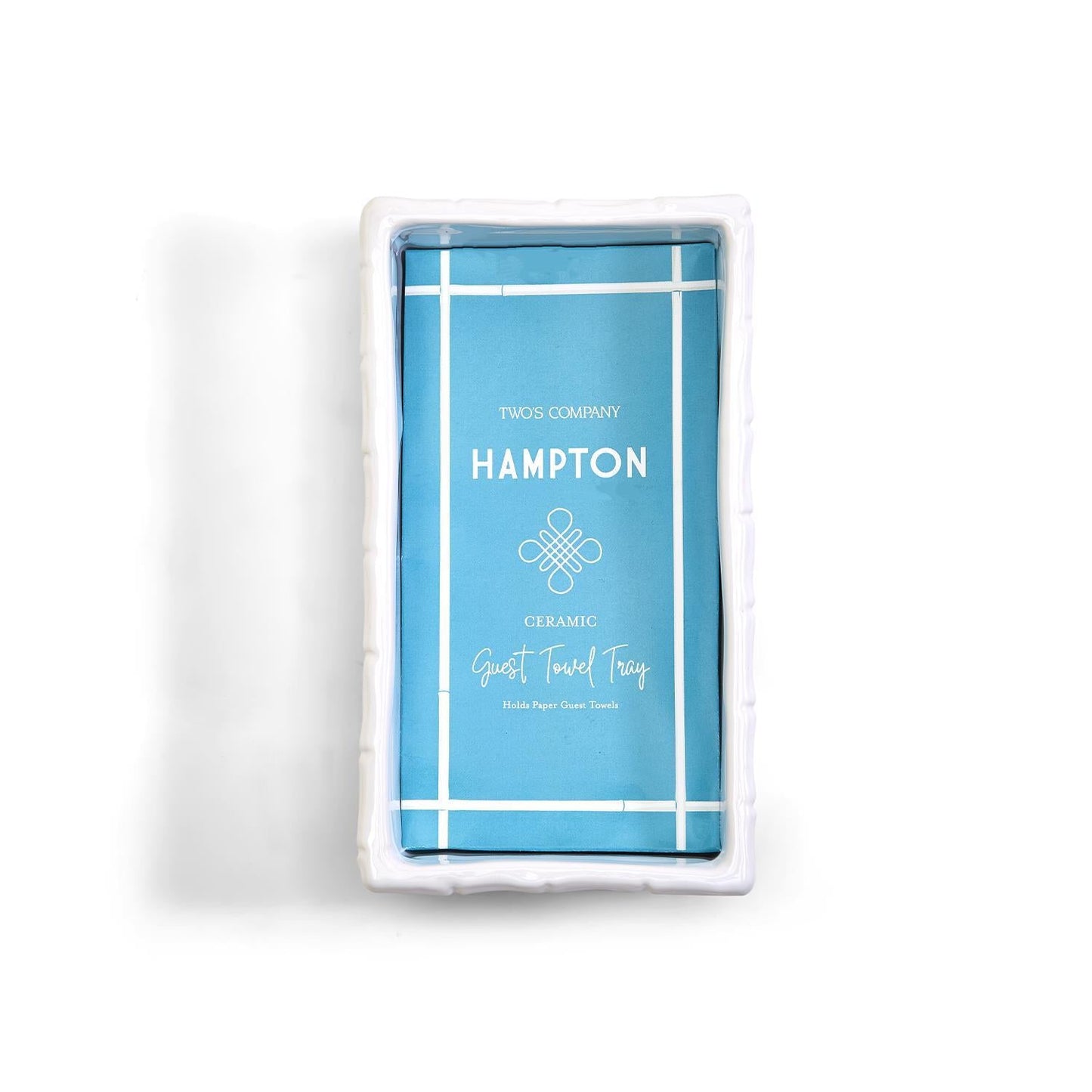 Hampton Faux Bamboo Fretwork Napkin Holder