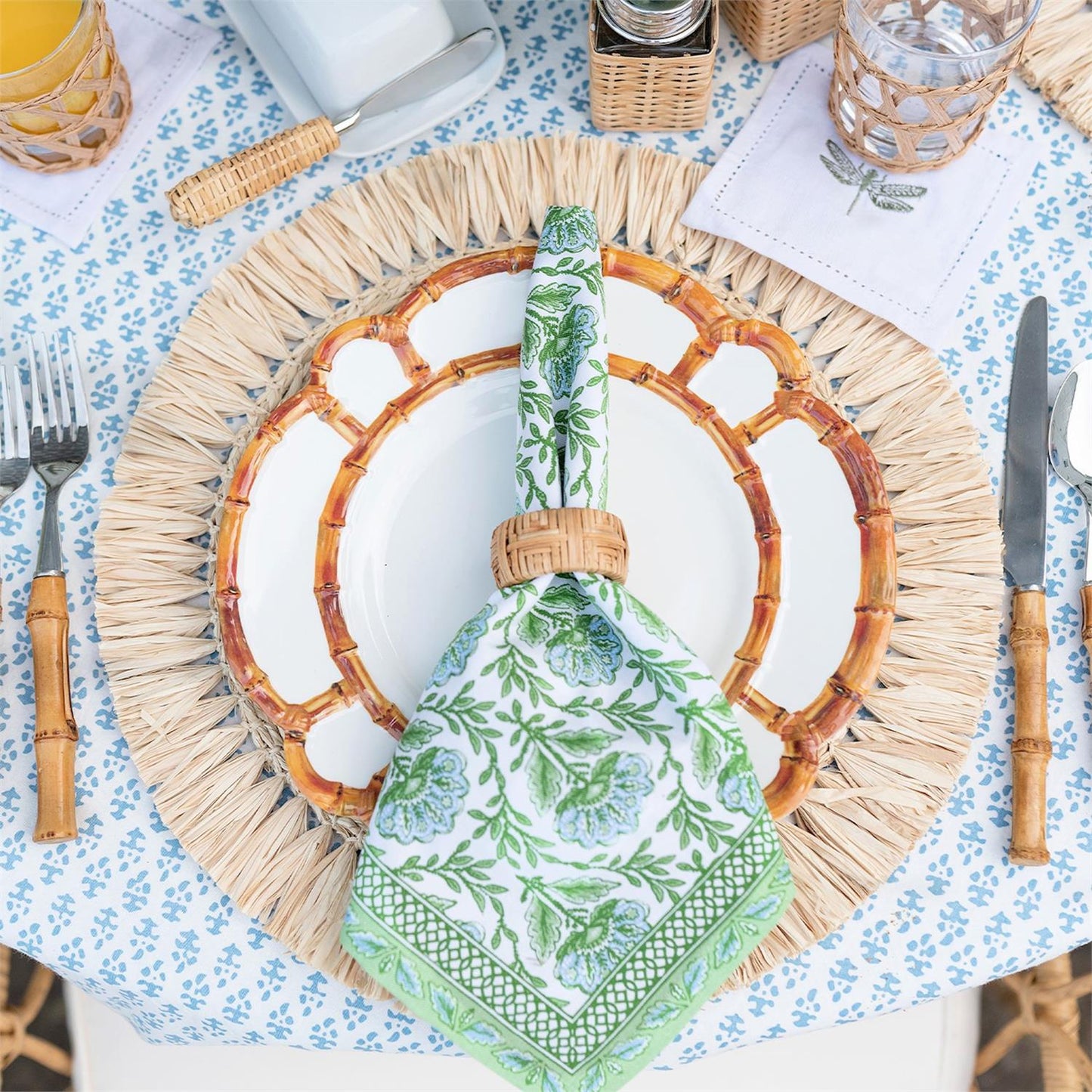 Bamboo Touch Salad Plate Set of 4