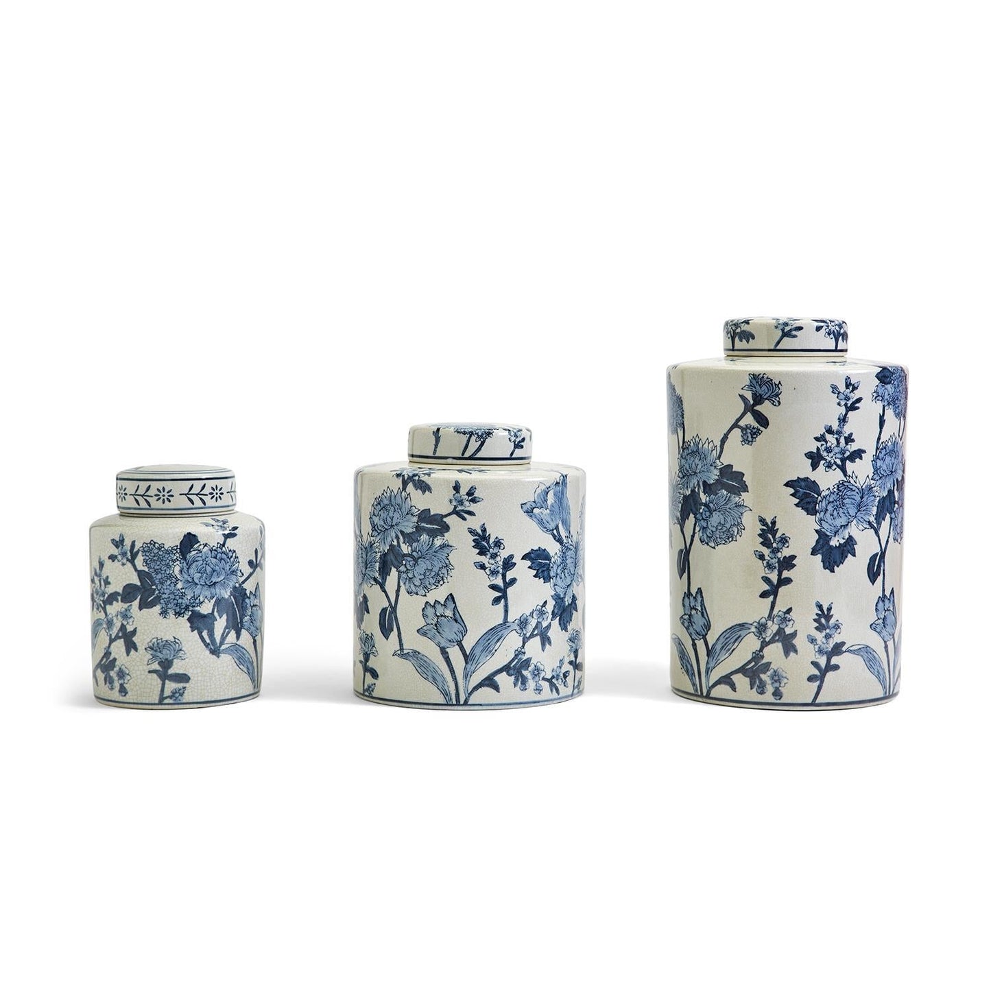 Japanese Blossom Tea Jar Set of 3