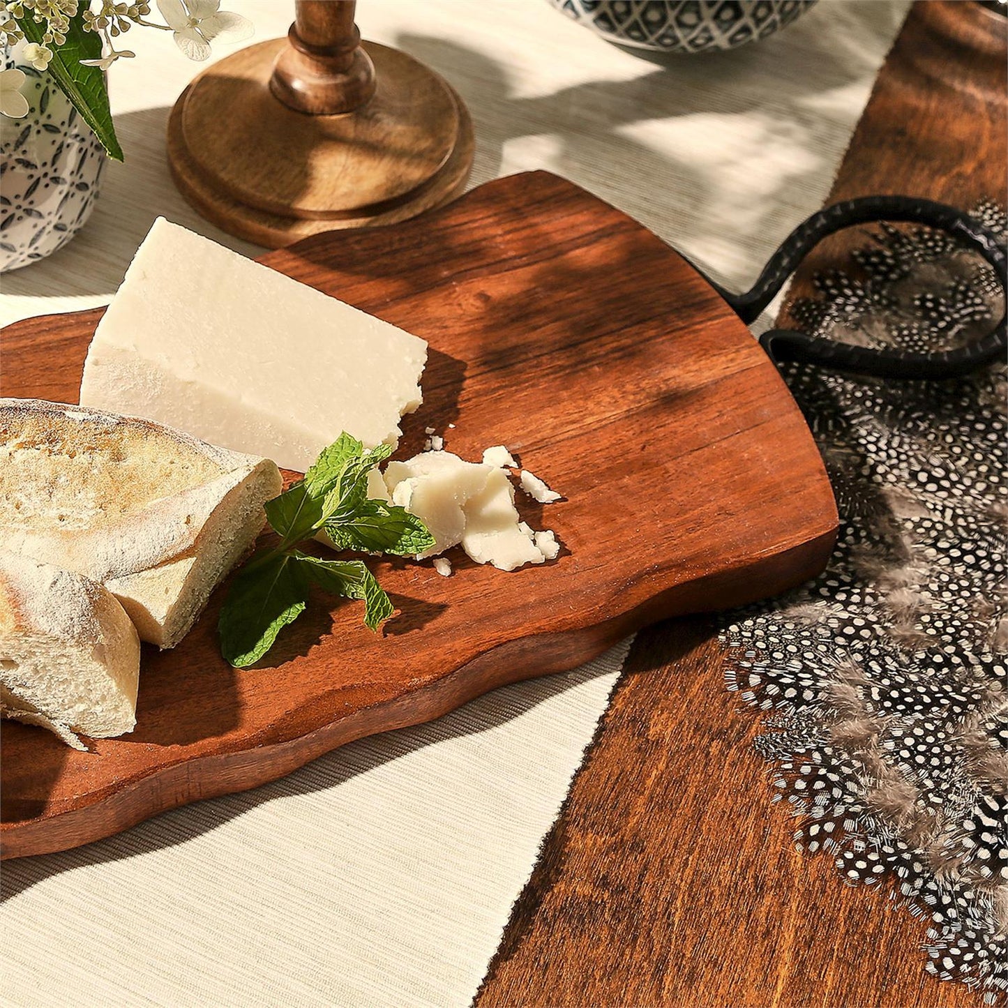 Rustic Edge Serving Board Set of 2