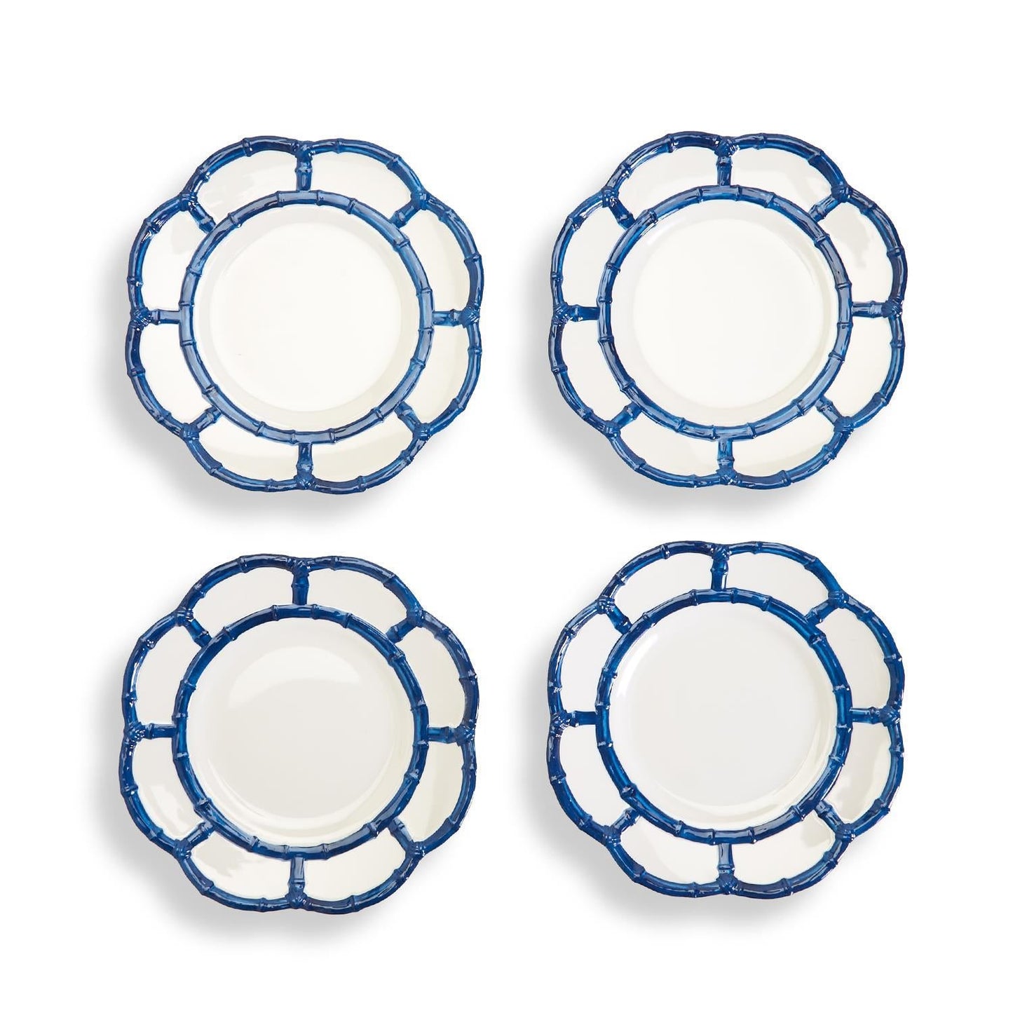 Bamboo Touch Salad Plate Set of 4