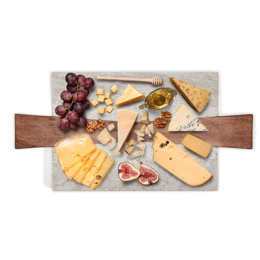 Perfectly Polished Marble Charcuterie Board