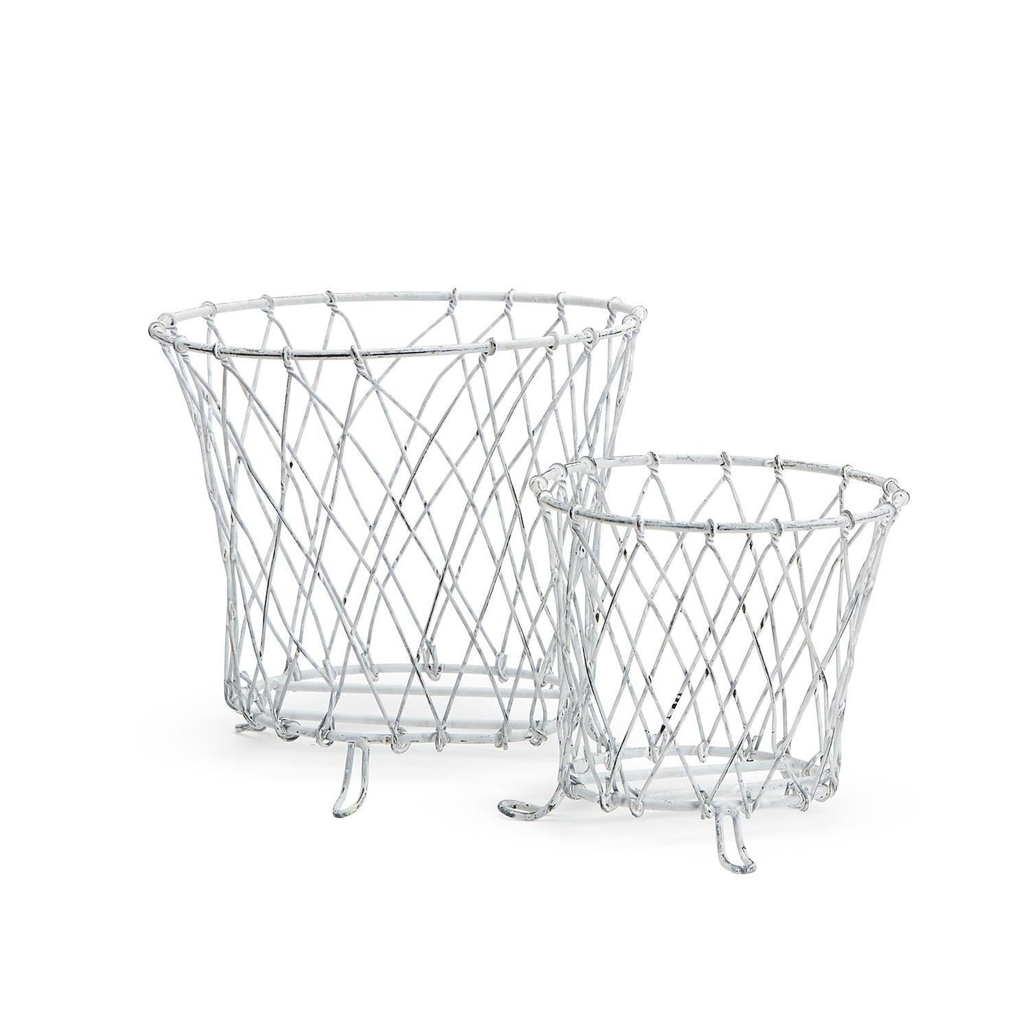 French Wireworks Pot Basket Set of 2