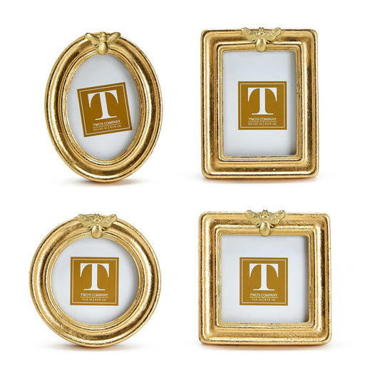 Golden Bee Photo Frame Set of 4