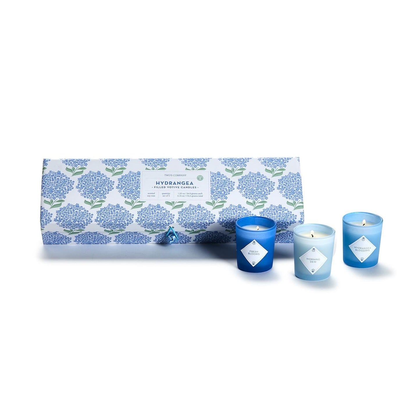 Hydrangea Scented Candle Set of 5