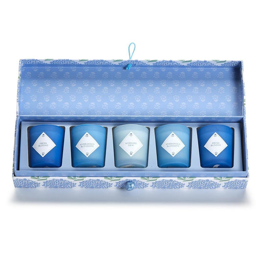 Hydrangea Scented Candle Set of 5