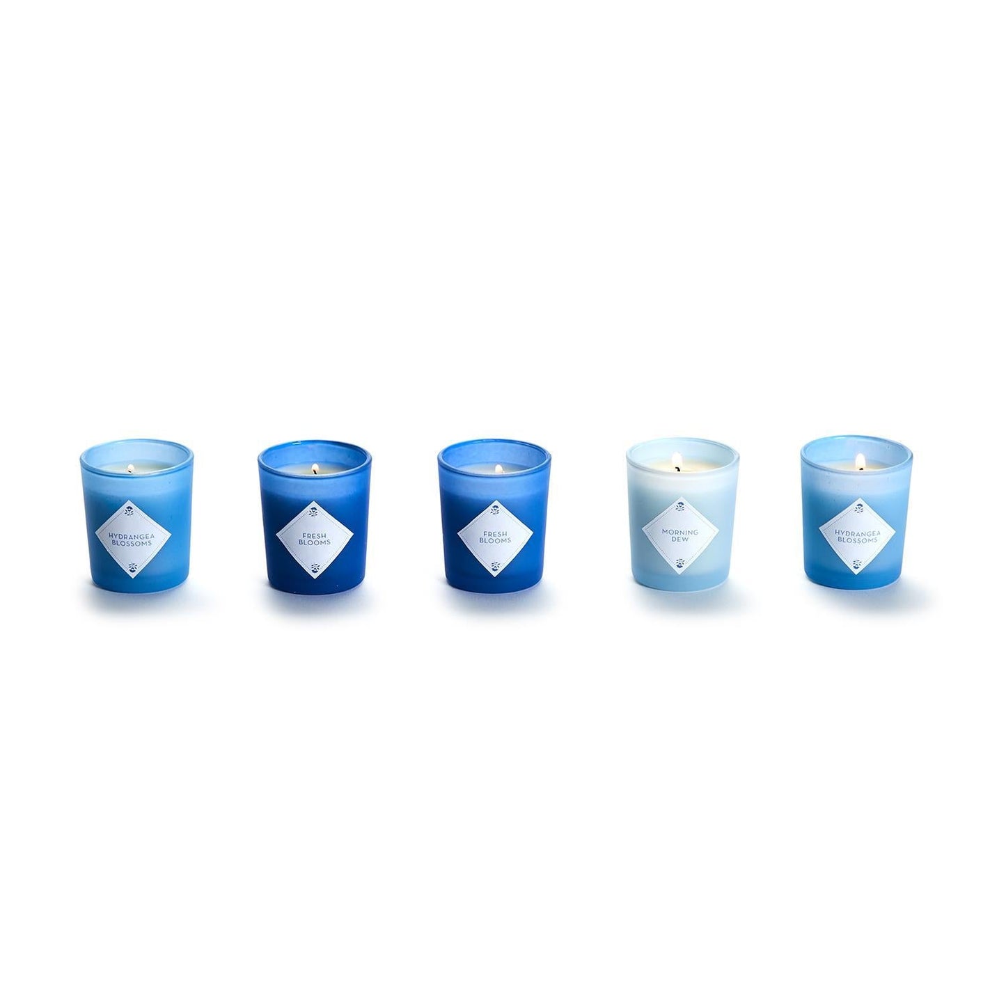 Hydrangea Scented Candle Set of 5