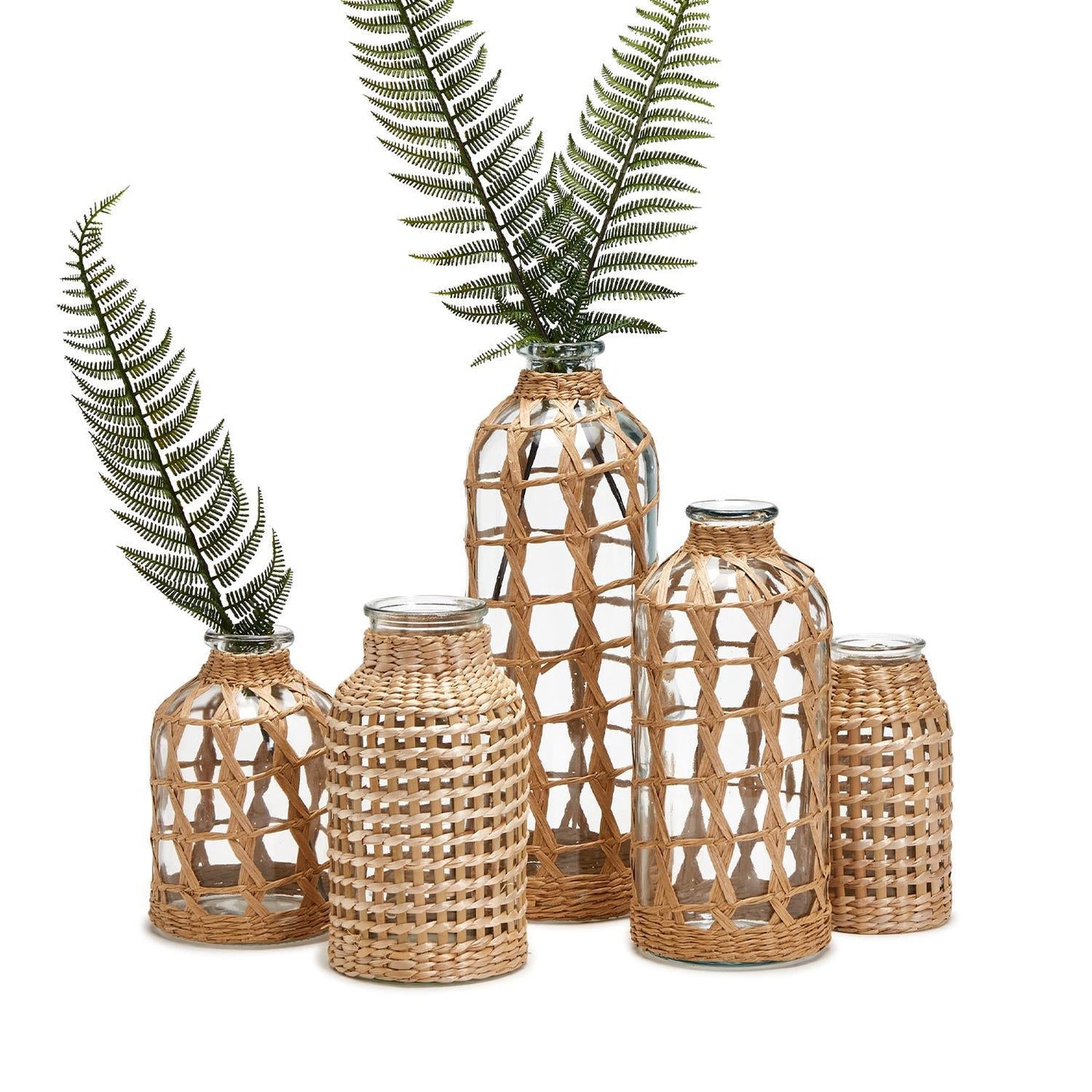 Lattice Vase Set of 5