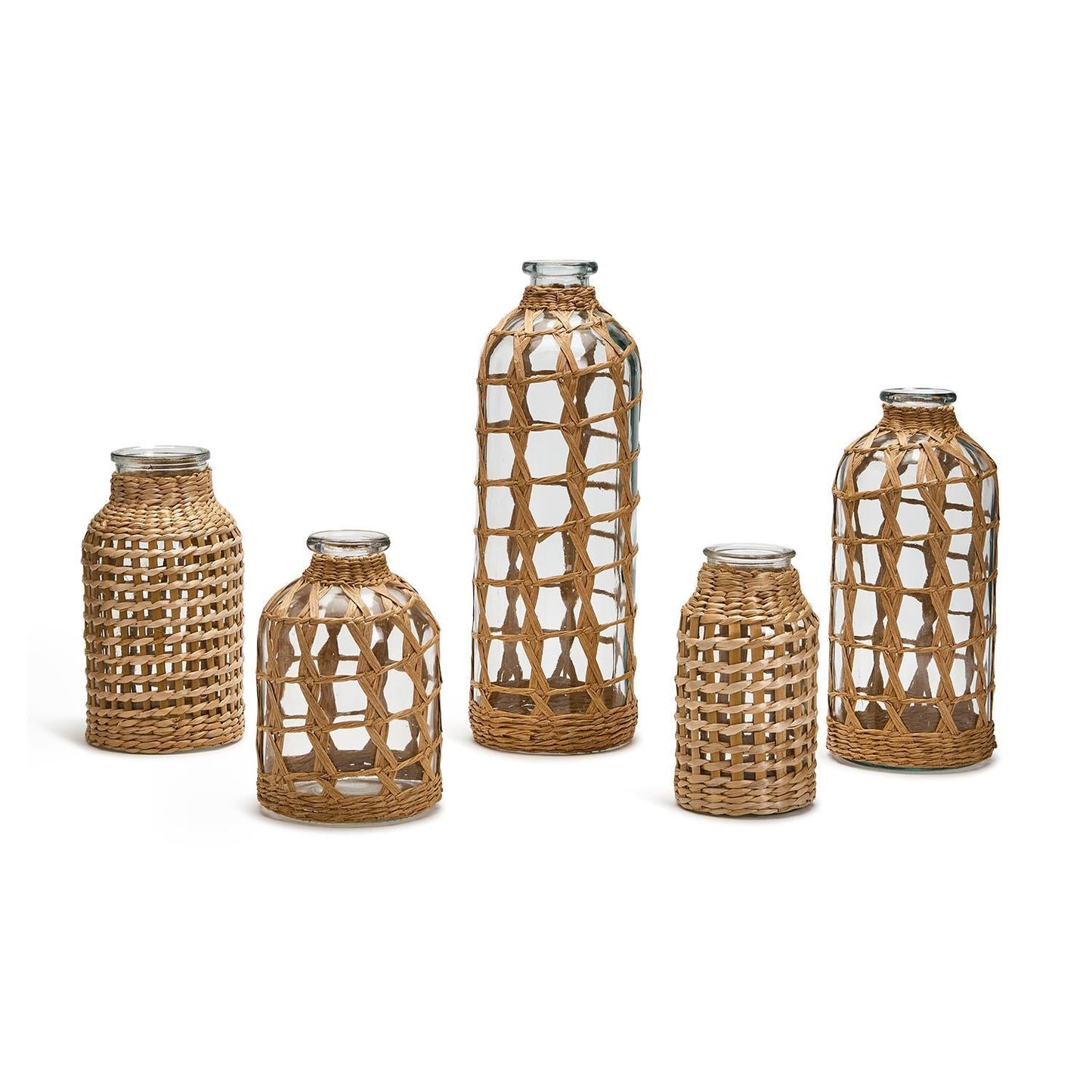 Lattice Vase Set of 5