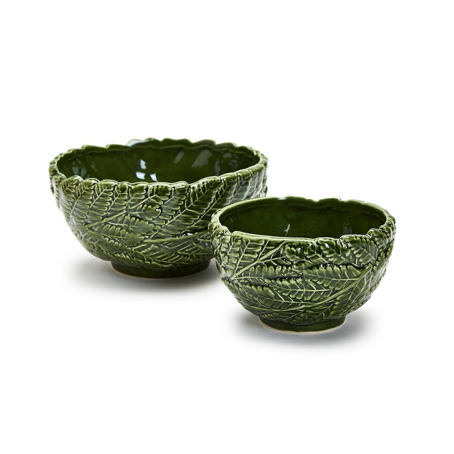 Fern Leaf Bowl Set of 2