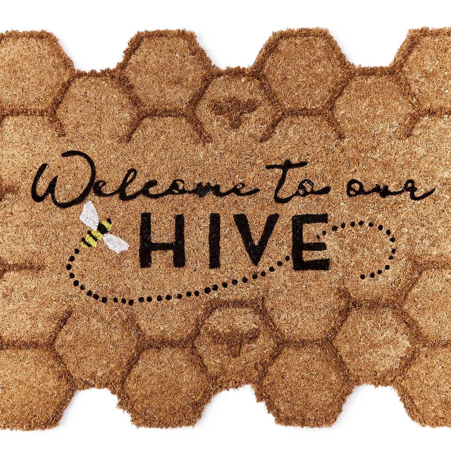 Welcome To Our Hive Bee Door Mat