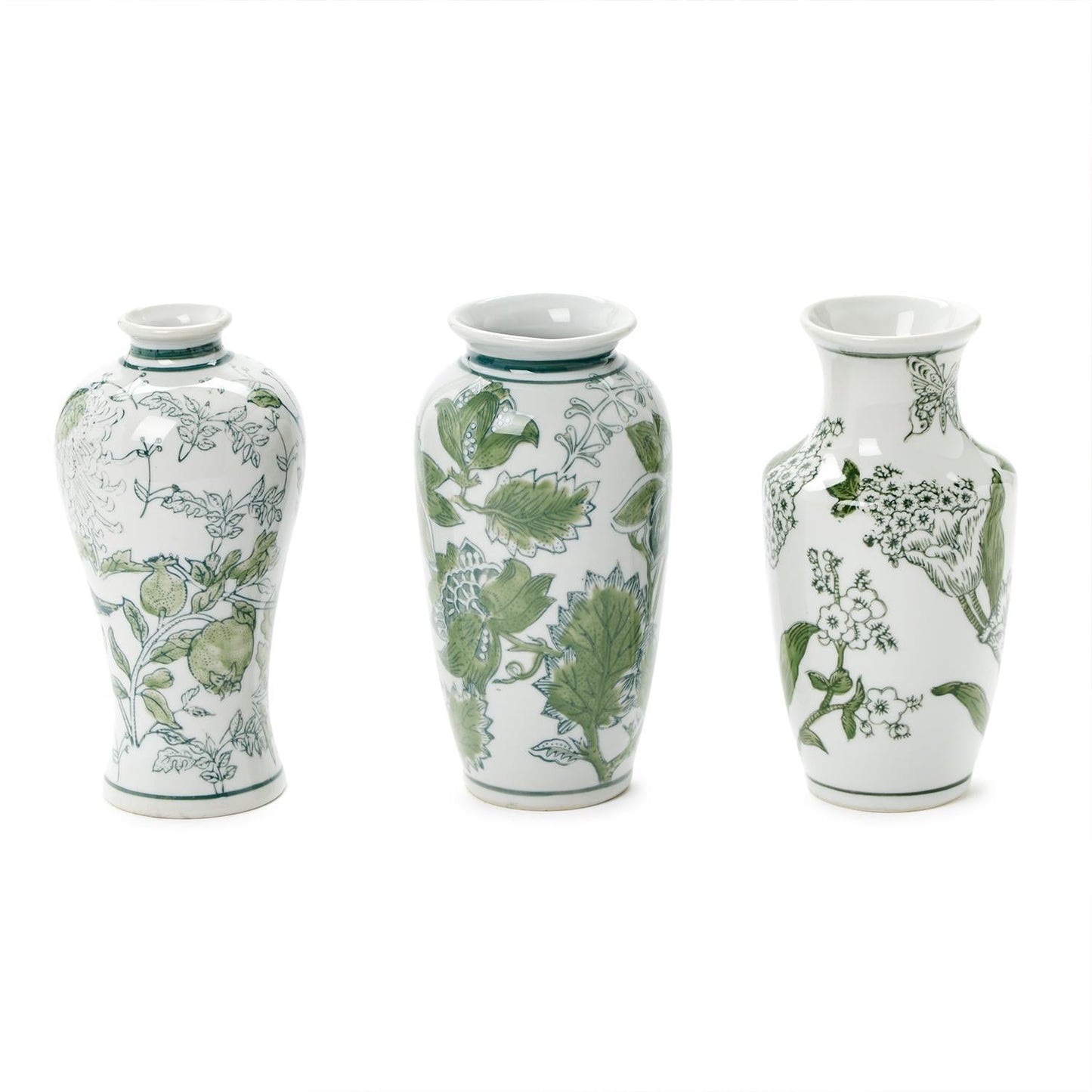 Primrose and Lotus Vase Set of 3