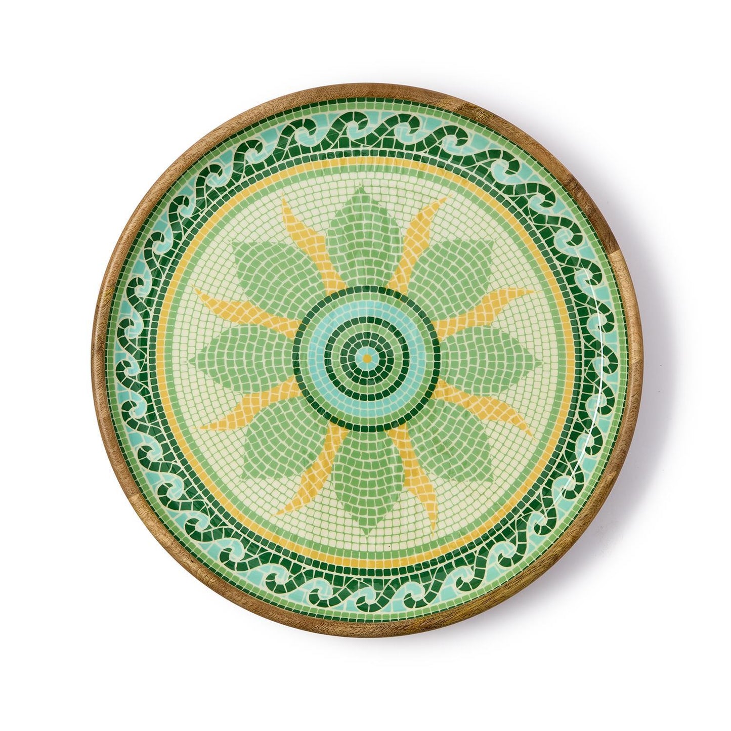 Garden View Round Tray Set of 2