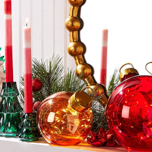 LED Christmas Ball Ornament Set of 3