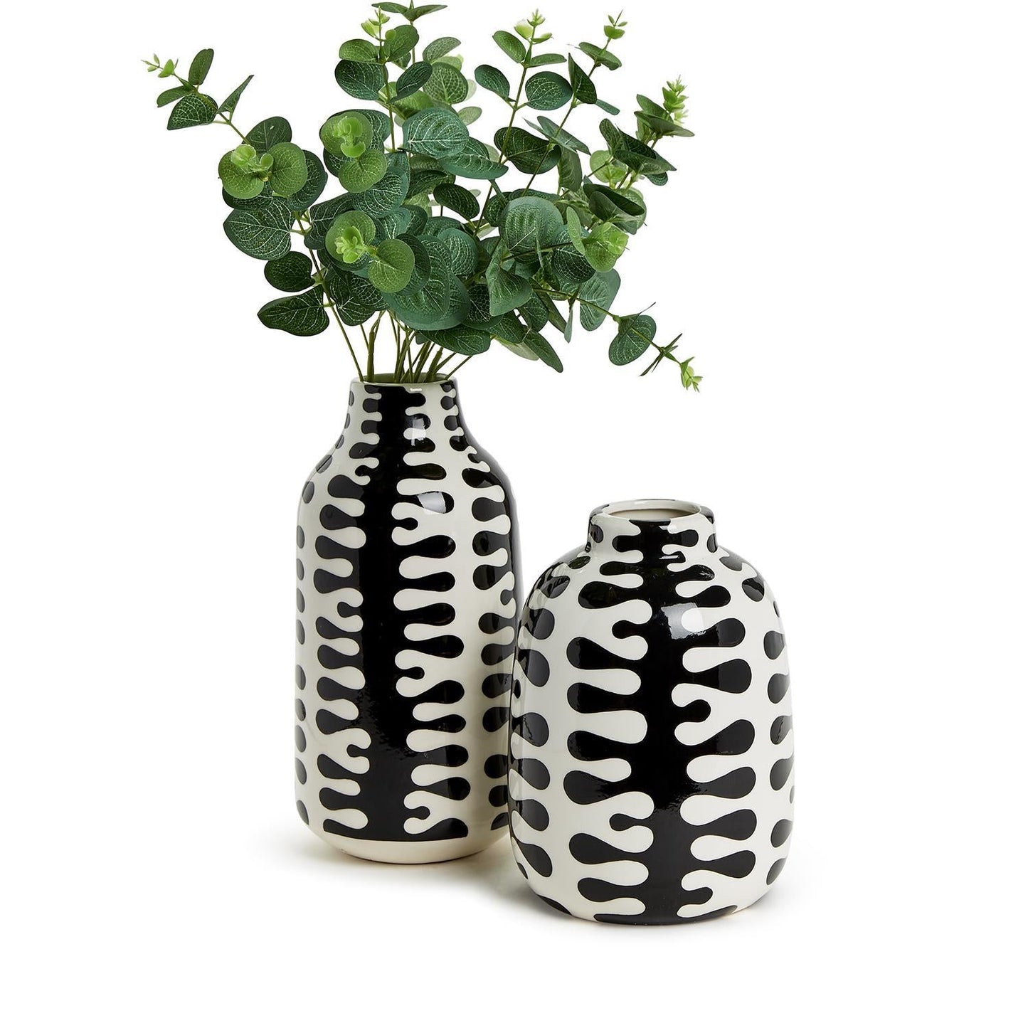 Jigsaw Vase Set of 2