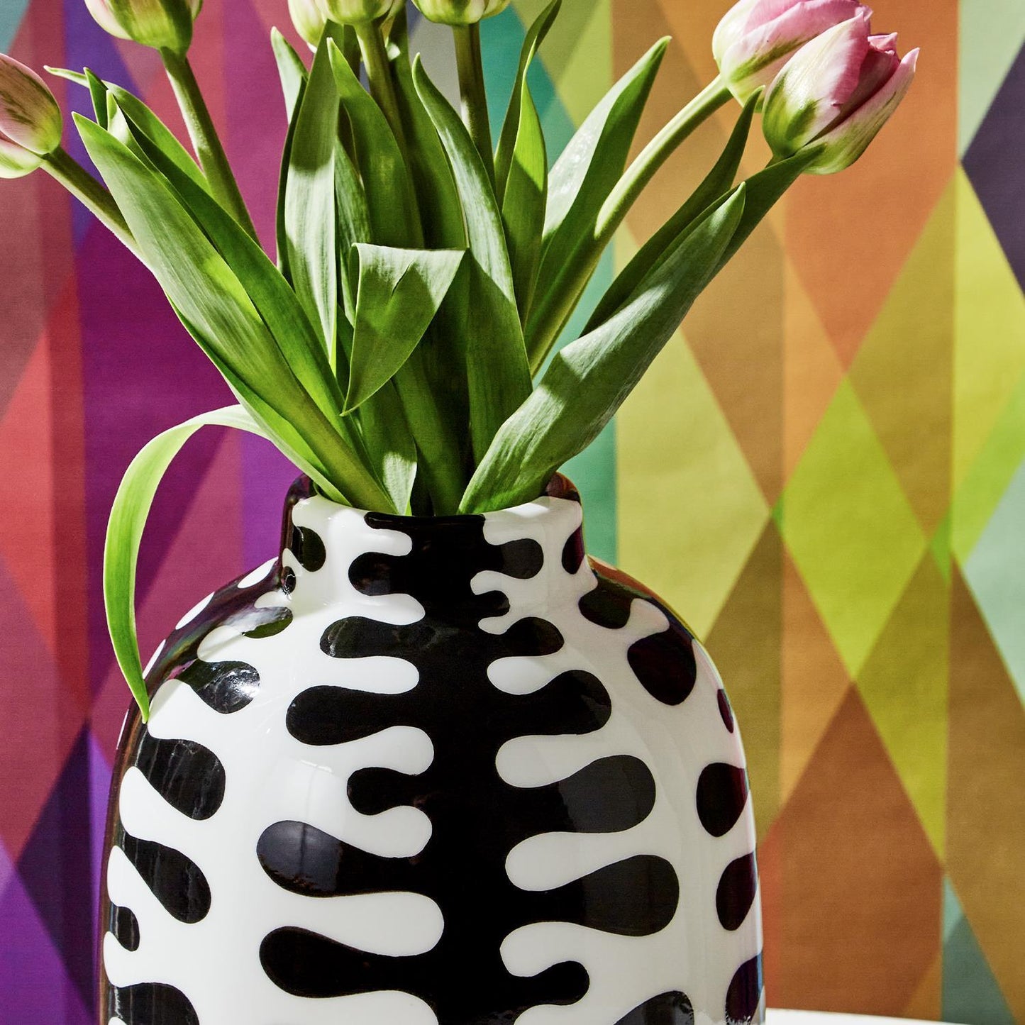 Jigsaw Vase Set of 2
