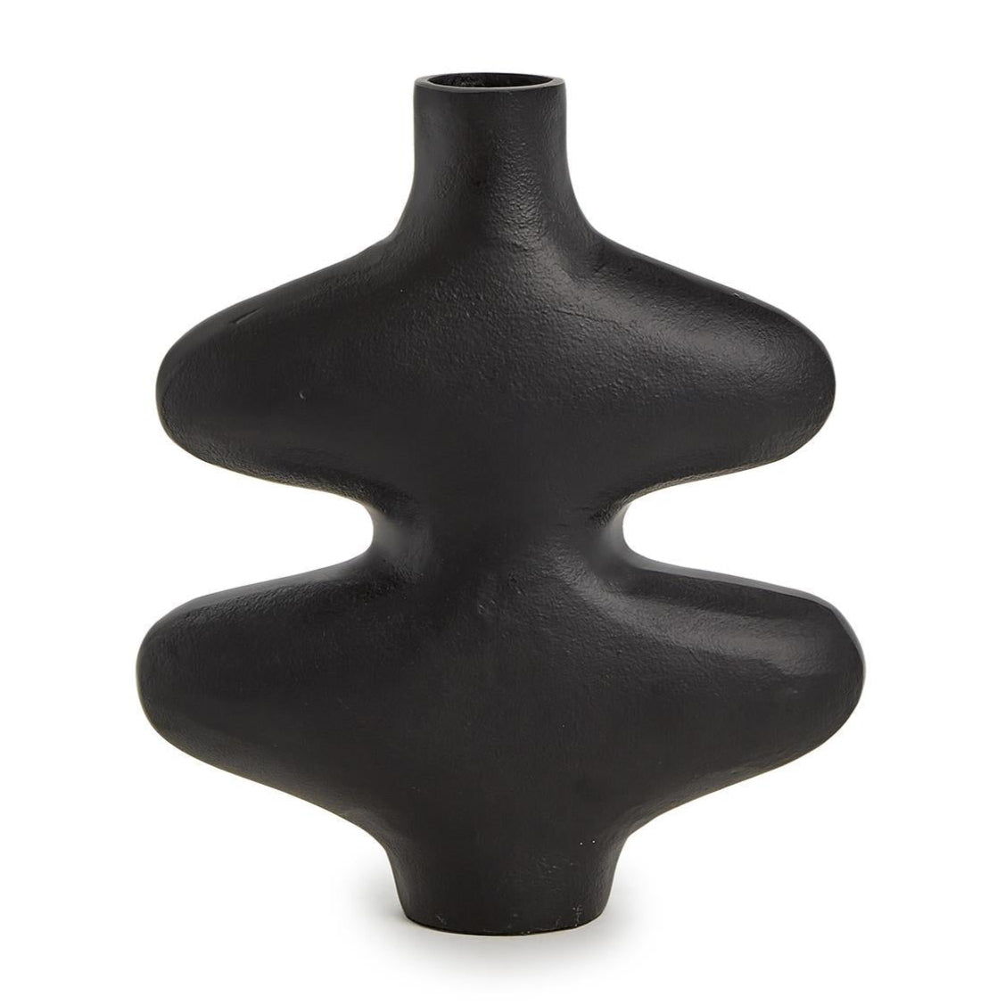 Bulb Black Vase