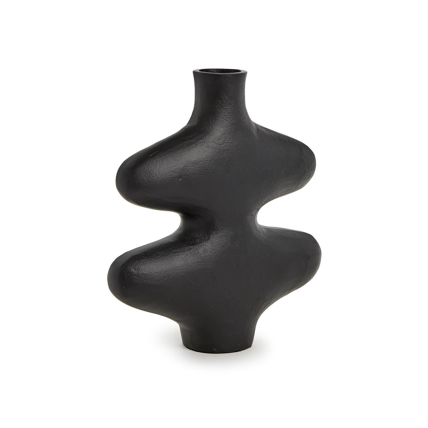 Bulb Black Vase