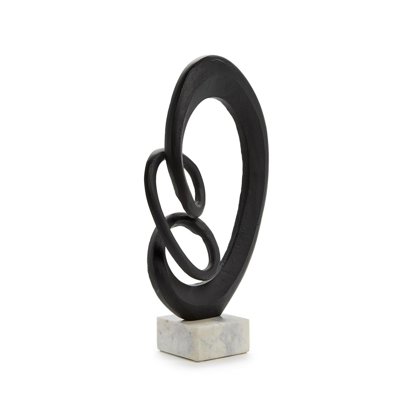 Infinity Sculpture on Marble Base