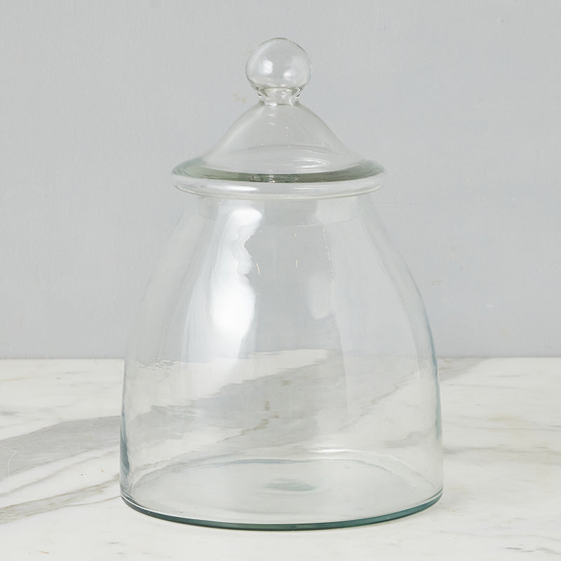 Etu Home Vintage Glass Bon Bon Jar with Lid