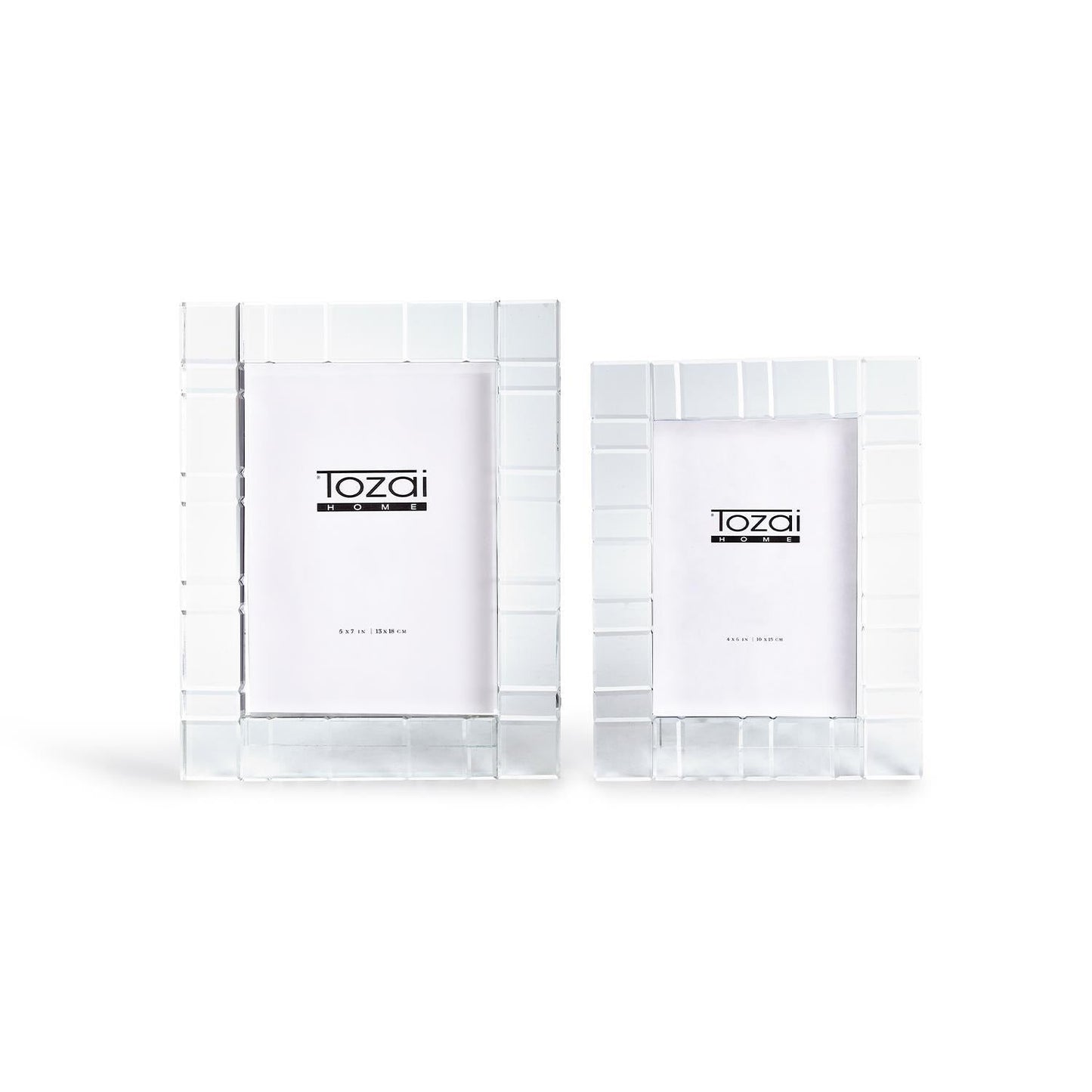 Crystal Vision Photo Frame Set of 2