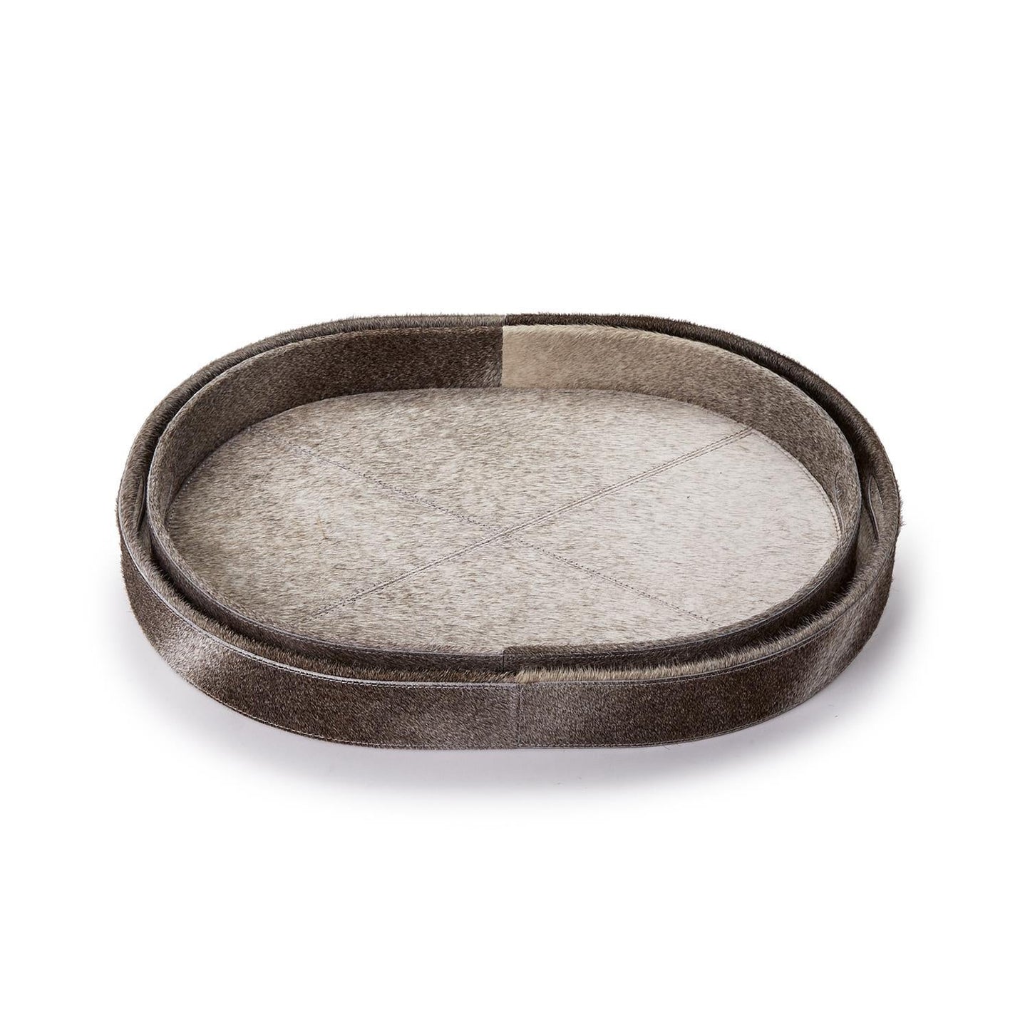 Cowhide Tray Set of 2
