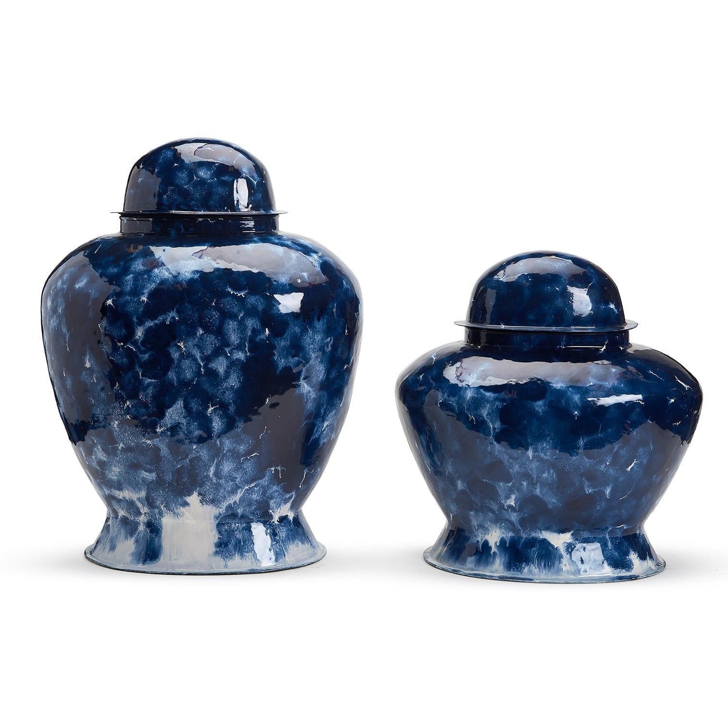Midnight Sky Covered Jar Set of 2