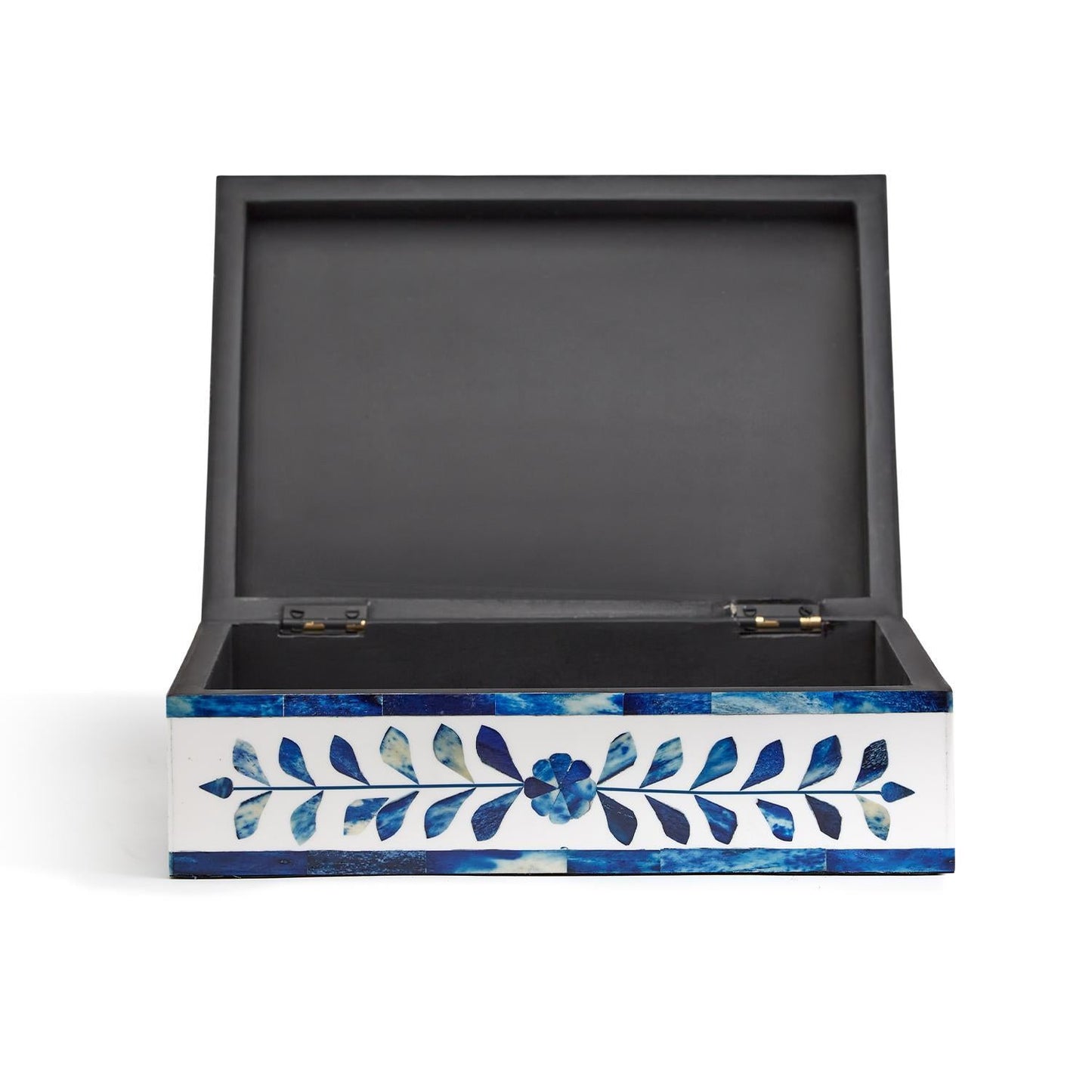 Jaipur Palace Blue & White Hinged Cover Box Set of 2
