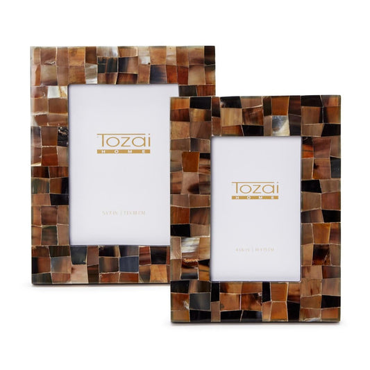 Horn of Plenty Photo Frame Set of 2