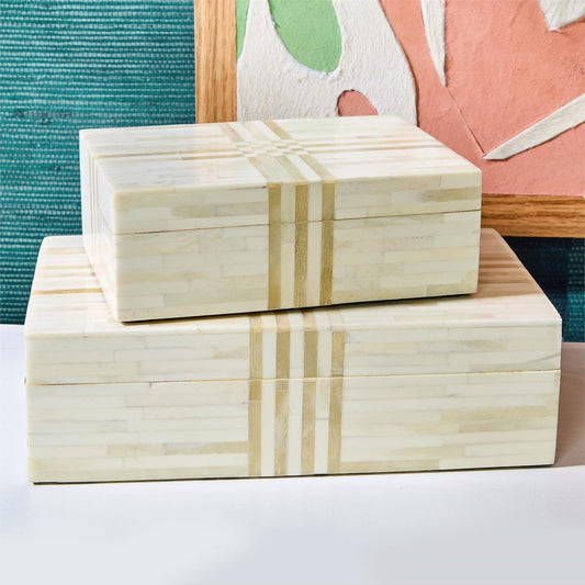 Monaco Covered Box Set of 2