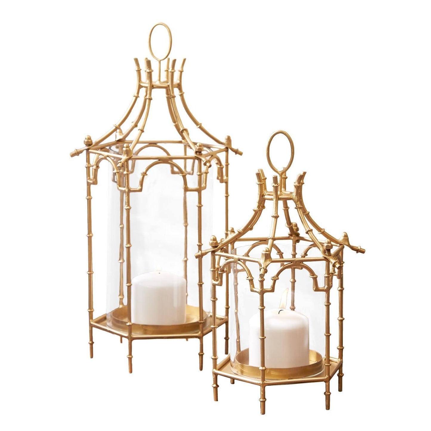 Brighton Pagoda Lantern Set of 2