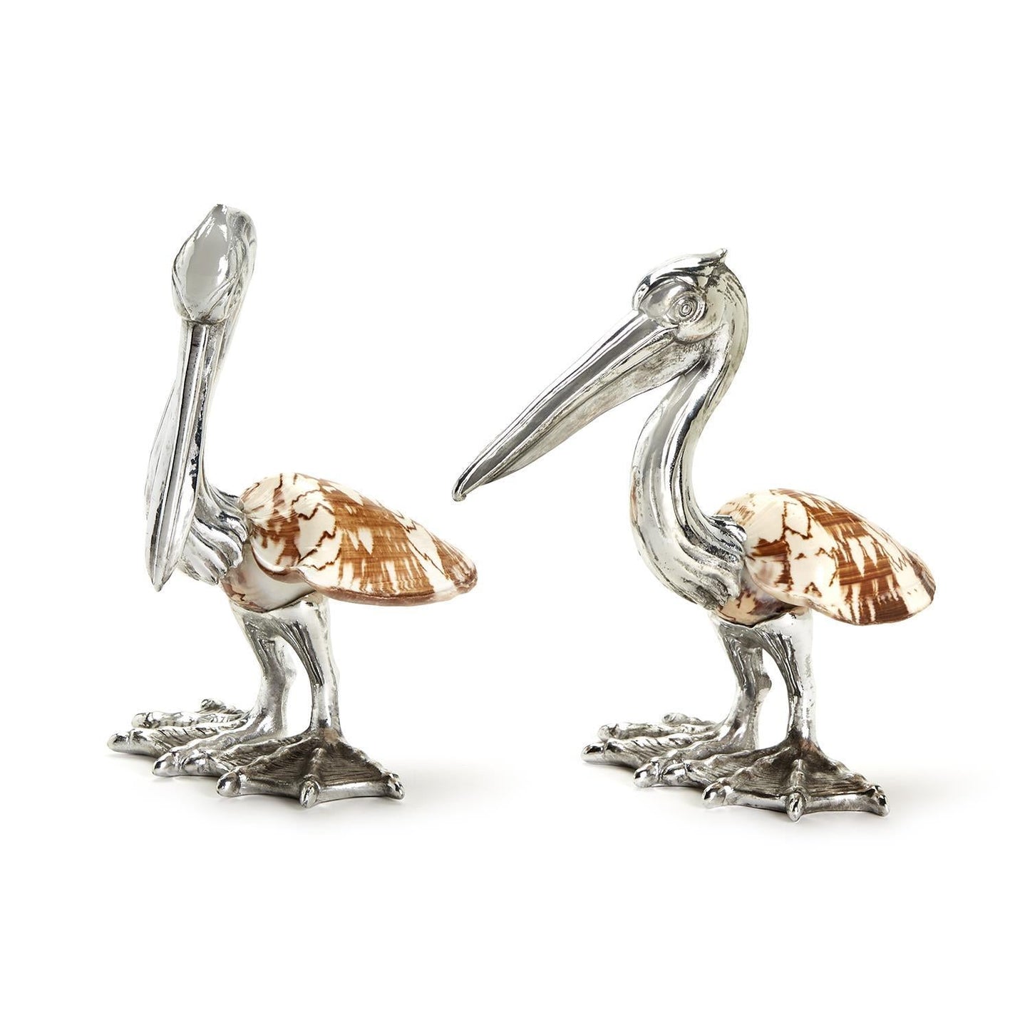 Pelican Sculpture Set of 2