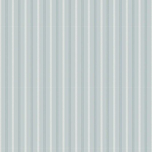 Mitchell Black Tailored Stripe Wallpaper