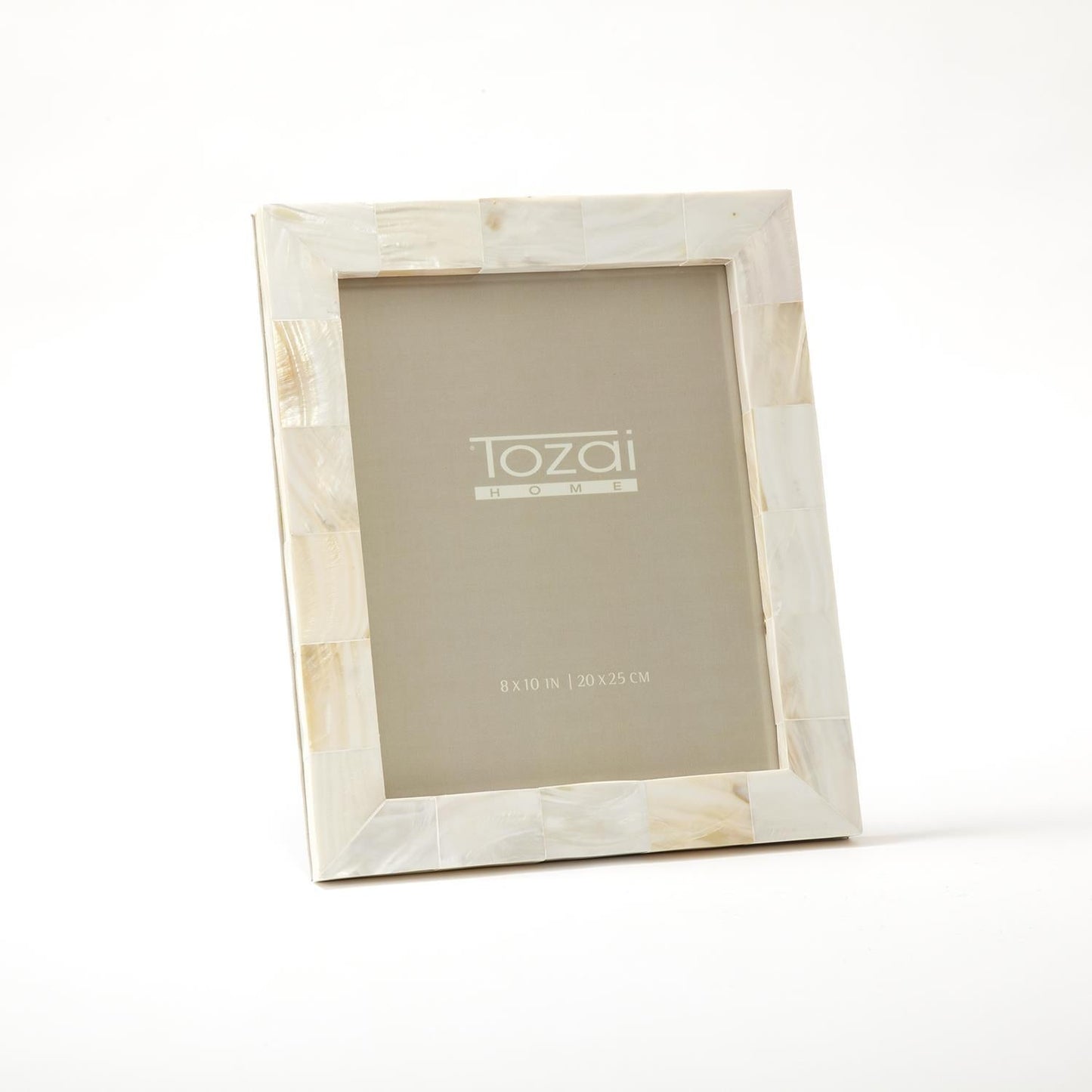 Pearly White Photo Frame