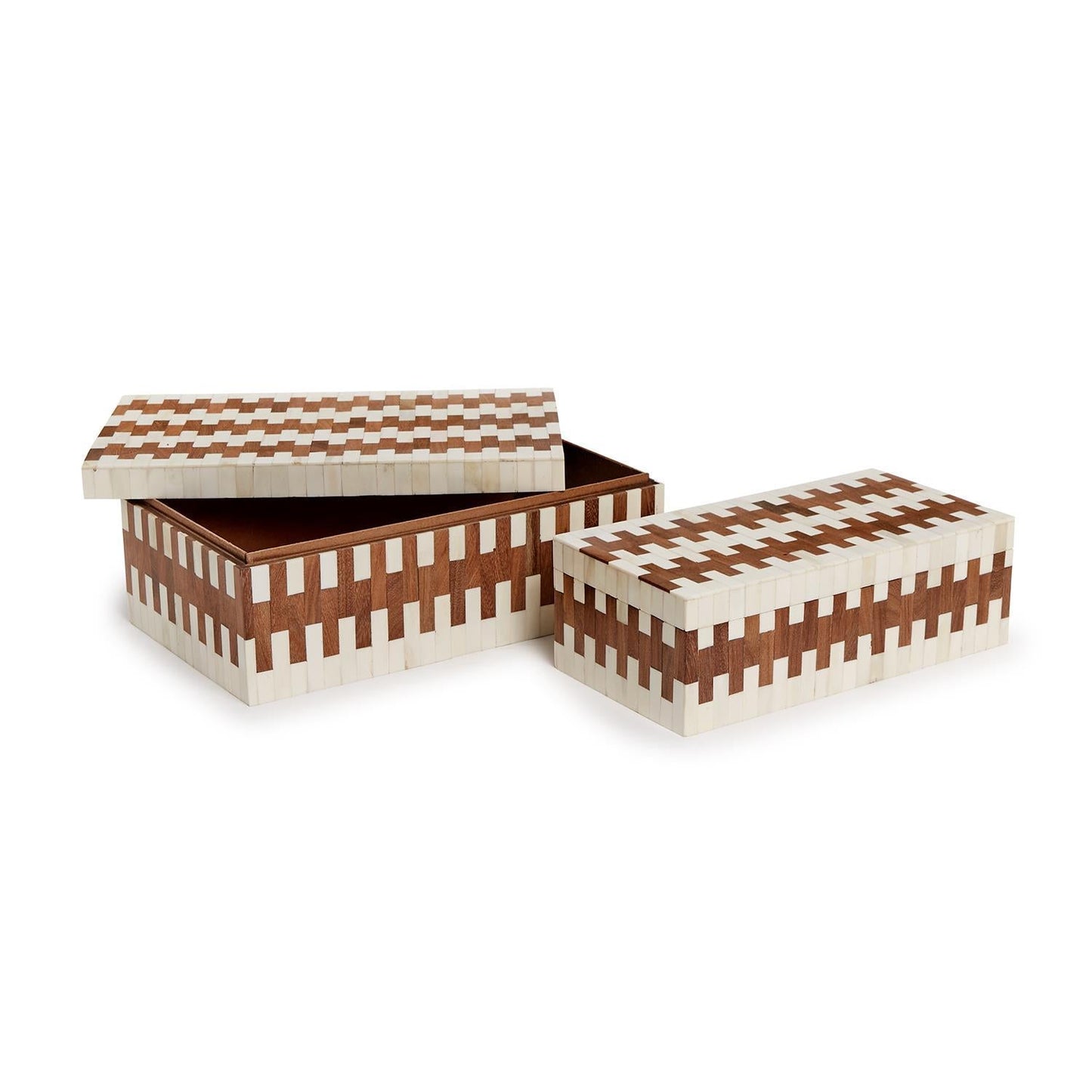 JigSaw Covered Box Set of 2