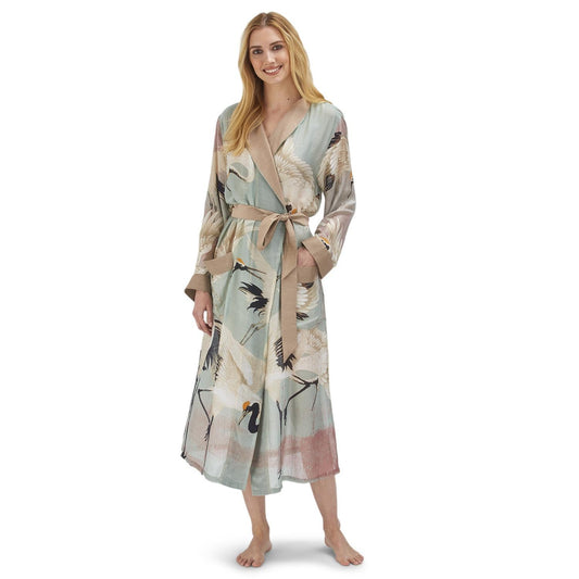 Aqua Heron Gown Robe