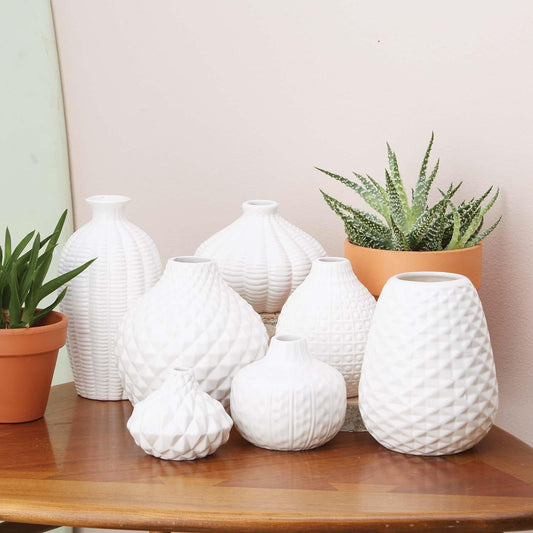 Artisan Carvings Vase Set of 7