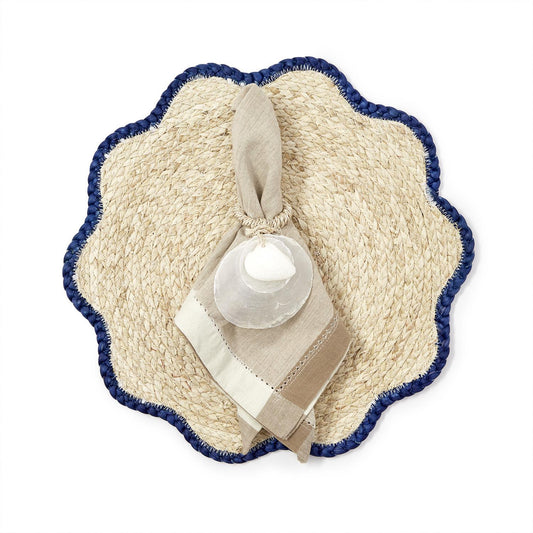 Scalloped Edge Placemat Set of 4