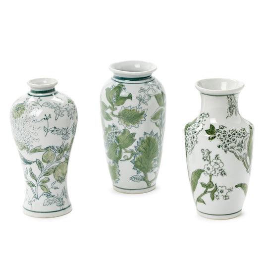 Primrose and Lotus Vase Set of 3