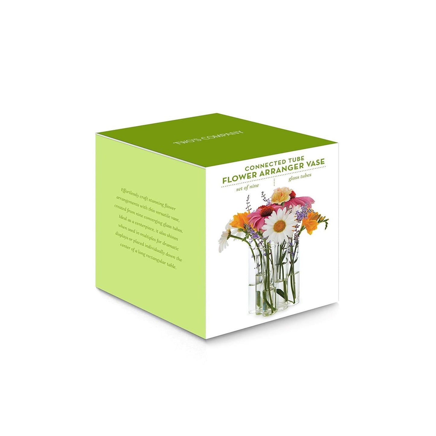 Connected Tube Flower Vase