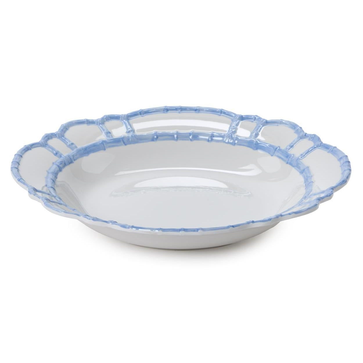 French Blue Bamboo Touch Bowl