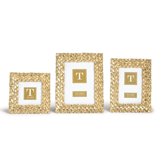 Braid Photo Frame Set of 3