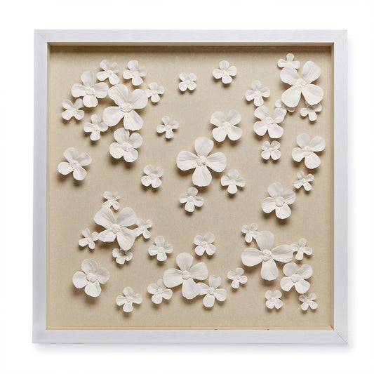 Dogwood in Bloom Shadow Box Wall Art
